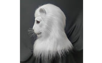Lion Mask Latex Lion Head Headpiece Textured Creature Head Face Coverings for Halloween, Cosplay