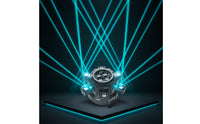 Pulse Six-Arm Stage Light Compact Moving Head Stage Light Multi-Functional Lighting Versatile for DJs, Stages, Clubs
