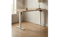Height-Adjustable Desk Broad Base Standing Desk Flat Table Surface Furniture for Workplace