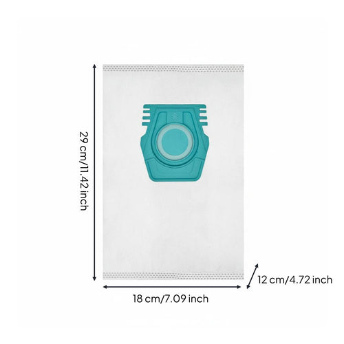 Vacuum Cleaner Dust Bag Self-Closing Vacuum Bag for Allergy Sufferers