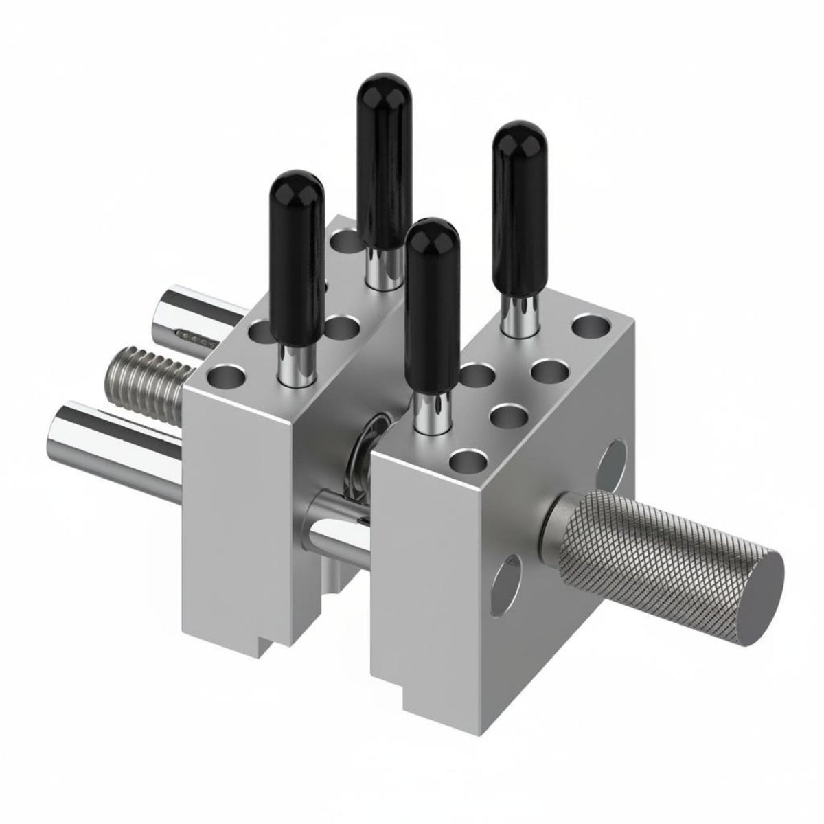 Model Making Holding Tool Multi-Function Miniature Bench Clamp CNC Machined Clamping Jig for DIY Enthusiasts