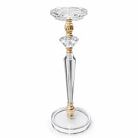 Acrylic Candlestick Holder Tall Taper Candle Holder Reflective