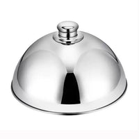Stainless Steel Steak Cover for Grilling and Serving