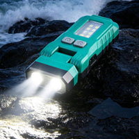 Fishing Headlamp Motion Sensor Cap Clip Flashlight Hands-Hands-Off