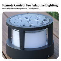 Waterproof Lawn In-Ground Light, Versatile Wall Light, LED Pillar Head Light, Japanese Garden Landscape Lighting