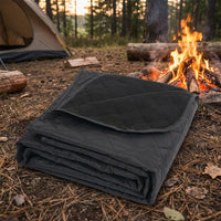 Picnic Blanket with a Waterproof Picnic Blanket Backing for Family Outings, Double-lined Ultrasonically Stitched Beach Mat, Large Pet Blanket