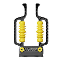 Massage Roller with Spring Handheld C-Shaped Massage  Roller Textured Muscle for Runners