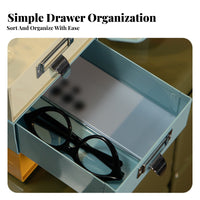 Miniature Filing Box small Size Office Supply utilitarian Design for Craft Room