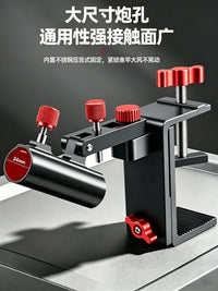 Aluminum-Magnesium Alloy Telescopic Umbrella Holder for Fishing and Outdoor Use