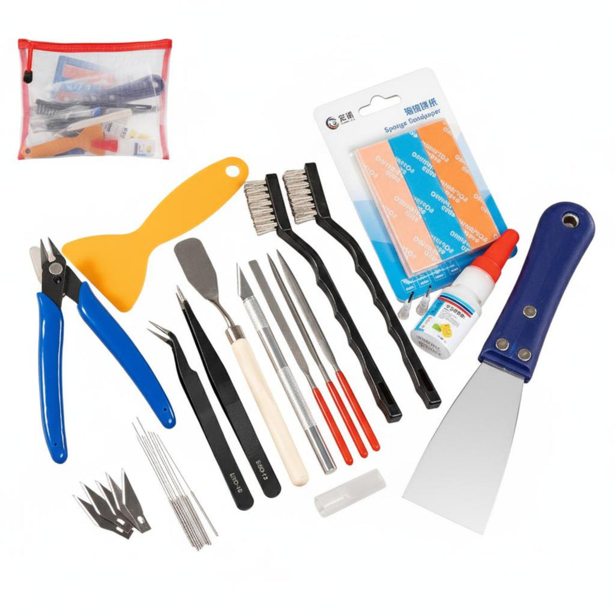 3D Printer Tool Kit Precision Tools 3D Print Finishing Kit Multi-Functional