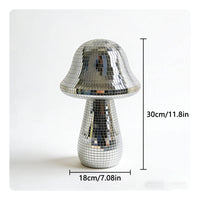 Disco Ball Toadstool Unique Gift Toadstool Disco Ball Sparkling for Bedroom