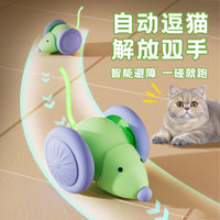 Automatic Whale Car Cat Toy with Interactive Play