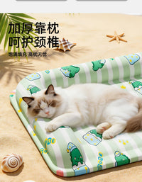 宠物冰垫猫窝凉垫猫咪夏天降温睡垫凉席夏日狗狗垫子宠物猫咪冰窝