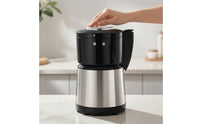 Electric Coffee and Seasoning Grinder Stainless Steel Coffee Bean Grinder Space-Saving Appliance Small for Home Cooks, Kitchen