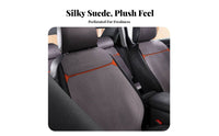 Perforated Car Seat Pad Year-Round Use Automotive Interior Accessory Comfortable Design Breathable for Common Commute