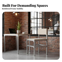 Speckled Panel Chair Minimalist Design Commercial Furniture Easy to Clean