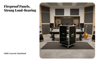Rolling Audio Mixing Console Rack Mobile Design Aturntablistustable Audio Mixing Console Trolley Lockable Casters Padded Surface