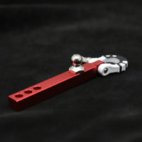 RC Crawler Trailer Tow Hook with Mounting Arm Metal Tow Hook Compact for Model Builders