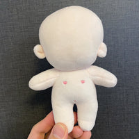 批发15cm20厘米素体棉花娃娃DIY正常体胖胖体公仔馒头练手娃娃