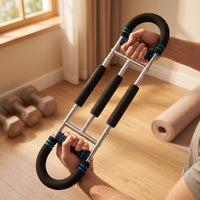 Adjustable Arm Strength Exerciser Padded U-Shaped Arm Exerciser Comfortable Upper Body Exerciser Compact for Beginners