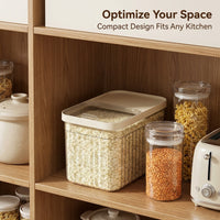 Airtight Food Storage Containers with Lids, Kitchen Storage for Flour, Sugar, Dry Food, Cereal Stora - Image 5