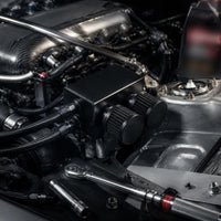 Double Baffle Reservoir Can Easy to Install Car Part for Racing Enthusiasts