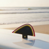 Swept Surfboard Fin with FCS1 Plug Streamlined Fiberglass Surfboard Fin High Performance Stiff for Surfing
