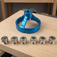 Bushing Drill Guide Compact Round Frame Drill Aligner Machined Finish Jig