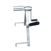 Hose Reel Winder with Hand Crank Compact Hose Reel with Crank Handle Space-Saving for Firefighters, Irrigation