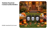 4 Pieces Chilling Halloween Fence