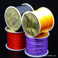 Mingcuihui Flat Japanese Crystal Elastic Beading Thread for DIY Bracelets
