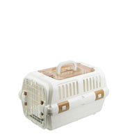 Hard-Shell Pet Carrier Wire Door Travel Gear Secure