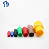 Insulated Crimp Terminal Sleeves for Electrical Wiring, Flame Retardant PVC, Various Colors and Sizes