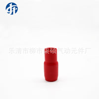 Insulated Crimp Terminal Sleeves for Electrical Wiring, Flame Retardant PVC, Various Colors and Sizes