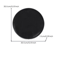 Long-Lasting Drum Head with Metal Hoop Quiet Mesh Drum Head Responsive Drumhead Tear-Resistant for Drummers, Beginners, Apartment
