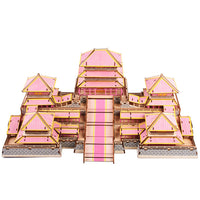 Adult 3D Wooden Puzzle Model Ancient Chinese Palace Building Kit Educational Toy