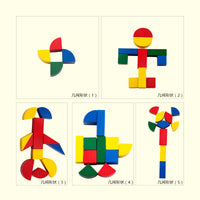 Montessori Sensory Geometric Math Educational Toy Set for Toddlers 1-3 Years