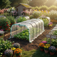 Mini Greenhouse Spliceable Mini Greenhouse Tunnel Small Outdoor Hothouse Insulated Hoop House Easy Assembly for Balcony, Patio