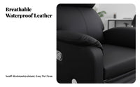 Upholstered Club Chair Adaptable Seating Furniture Ergonomic Design Plush Cushioning for Salon Clients, Students