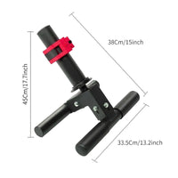 Compact Ankle Exerciser Adjustable Foot Exerciser with Rollers Ergonomic Calf Raise Machine Manual for Home Gym