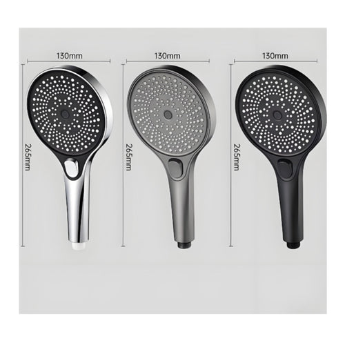 High Pressure Shower Head Set Multiple Spray Modes Bathroom Fixture