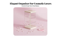 Rotating sponge Holder Easy reach Rotating Makeup Brush Holder Multi-Compartment
