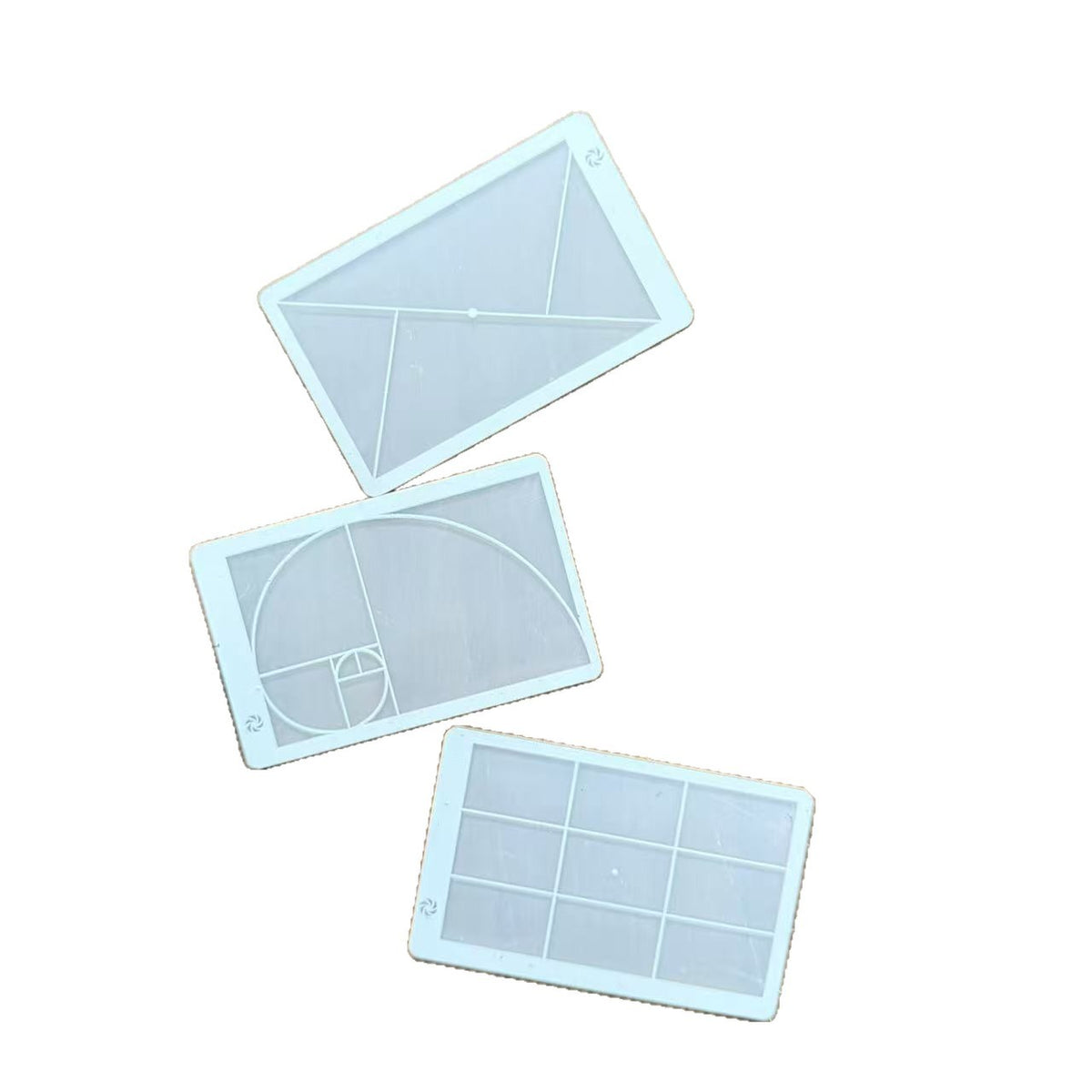 Acrylic Viewfinder Positioning Ruler for Sewing