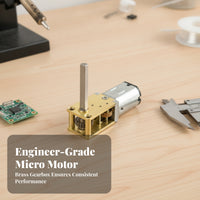 High Turning Power Gear Motor With | Vertical Output Shaft, Worm Gear Motor, for Robotics