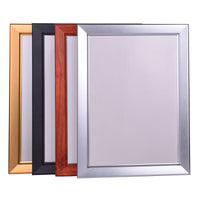 Aluminum Alloy Snap Frame for Posters and Advertisements, Wall-Mounted Picture Frame, A4-A1 Sizes