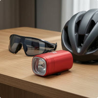 Water-Resistant Cycle Front Light Waterproof Front Bike Light Lightweight Bike Headlight Portable for Commuters, Commuting