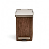 Trash Can with Step Pedal Compact Pedal Trash Bin Easy to Clean for Bedroom