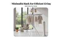 Multi-extensiondesign Laundry Tree Installationeffortless Gextensionent Airer Easy Assembly
