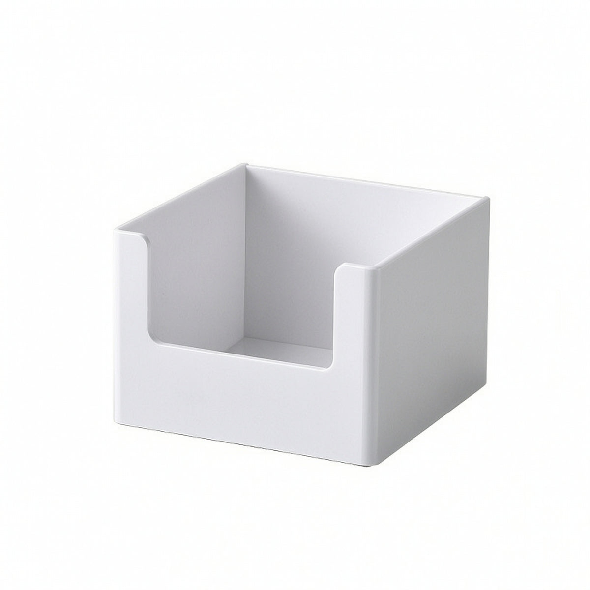 Acrylic Storage Box Open-Top Container Compact for Self-Serve Drink Stations