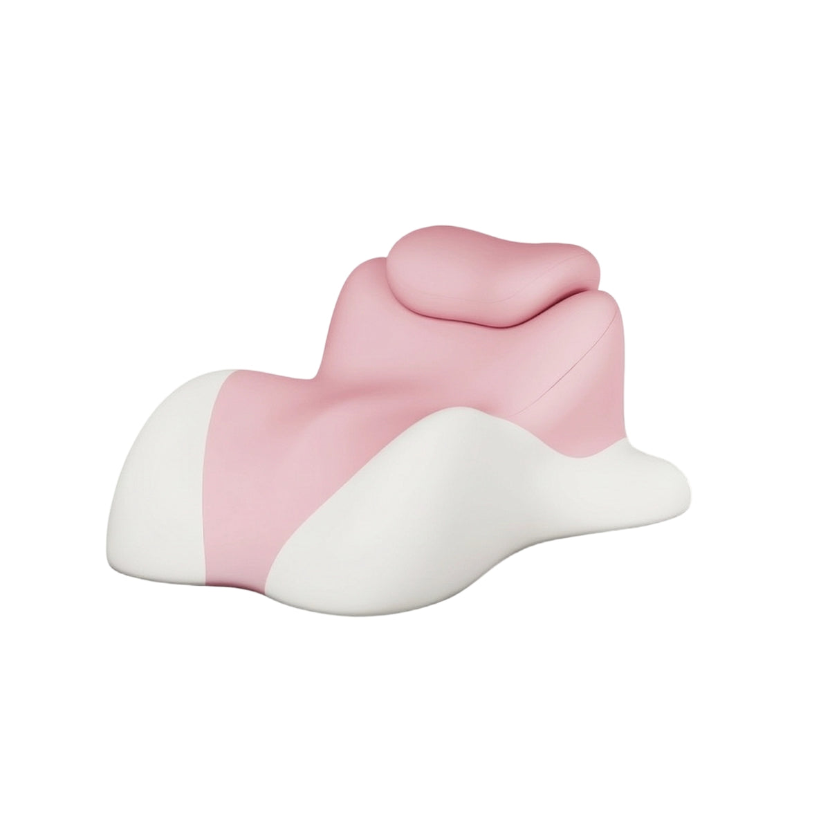 Skin-Friendly Multifunction Sleep Pillow Soft Body Support Pillow Contour Contoured Cushion Ergonomic for Readers, Students, Bed, Sofa, Dorm Room